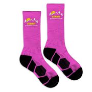 Running Graphic Flex Mid-Calf Socks - Custom
