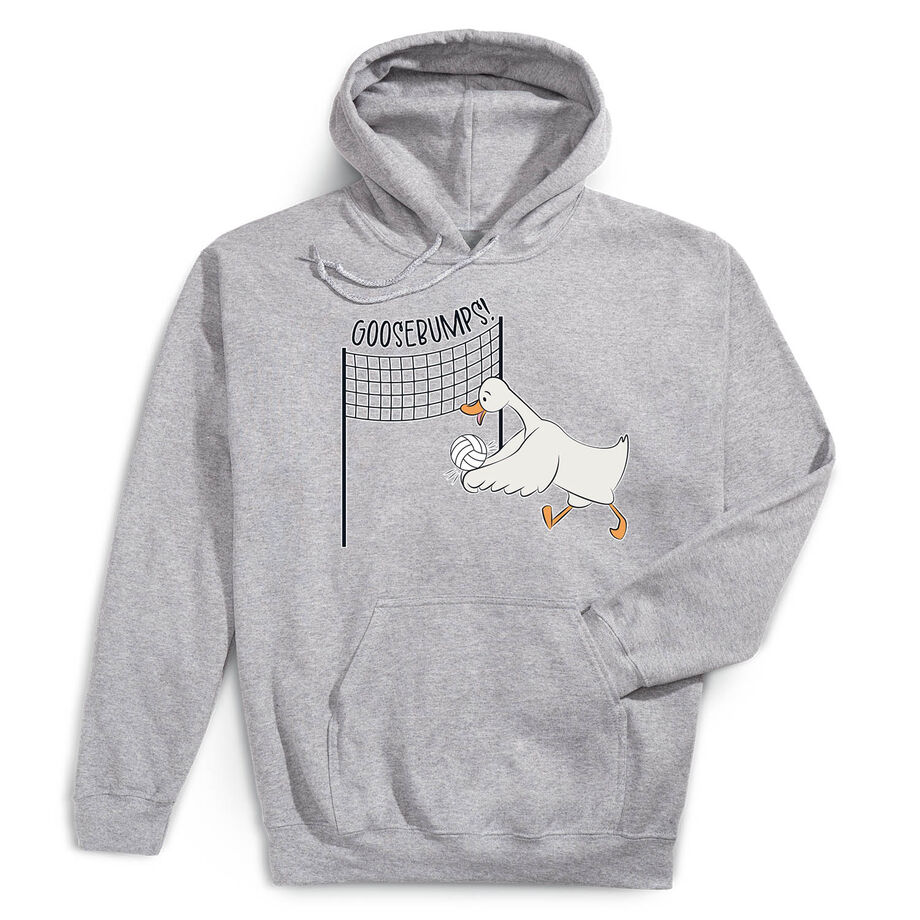 Volleyball Hooded Sweatshirt - Goosebumps