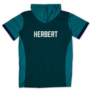 Custom Team Lightweight Short Sleeve ShieldDri Hoodie -  Pickleball