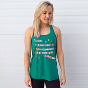 Girls Lacrosse Flowy Racerback Tank Top - In My Lax Girl Era