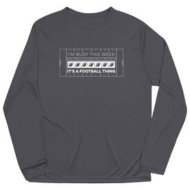 Football Long Sleeve Performance Tee - 24-7 Football