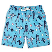 Baseball Swim Trunks - Batter Up