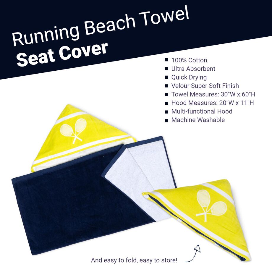 Running Seat Cover Towel - Run With Inspiration