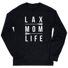 Girls Lacrosse Tshirt Long Sleeve - Lax Mom Life