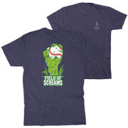 Baseball T-Shirt Short Sleeve - Field Of Screams (Back Design)