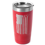 Hockey 20 oz. Double Insulated Tumbler - Flag