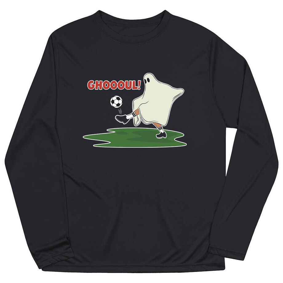 Soccer Long Sleeve Performance Tee - Soccer Ghoul
