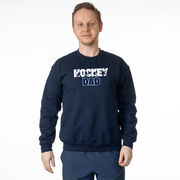 Hockey Crewneck Sweatshirt - Hockey Dad Life
