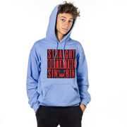 Hockey Hooded Sweatshirt - Straight Outta The Sin Bin