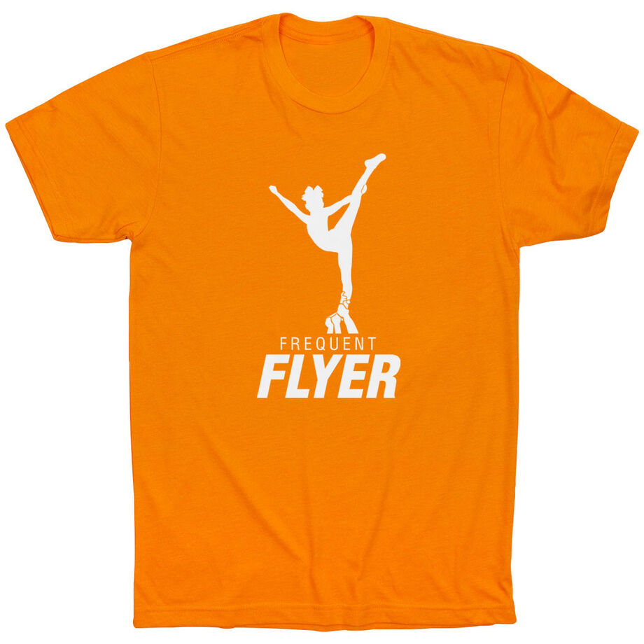 Cheerleading Short Sleeve T-Shirt - Frequent Flyer