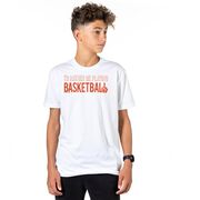 Basketball Tshirt Short Sleeve I'd Rather Be Playing Basketball