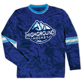 Custom Team Long Sleeve Velocitee T-Shirt  -  Hockey