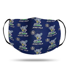 Seams Wild Soccer Face Mask - Scratch (Pattern)