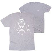 Football Short Sleeve T-Shirt - Santa Player (Back Design)