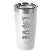 Volleyball 20 oz. Double Insulated Tumbler - LOVE