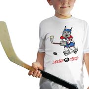 Seams Wild Hockey Short Sleeve Tech Tee - Bobby Ice