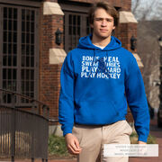 Hockey Hooded Sweatshirt - Bones Heal Hockey