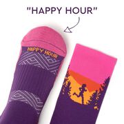 Socrates® Mid-Calf Performance Socks - Happy Hour