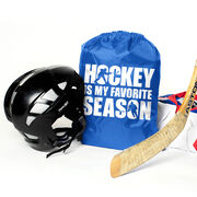 Hockey Drawstring Backpack - Hockey Is My Favorite Season