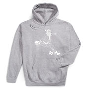 Soccer Hooded Sweatshirt - Santa Player