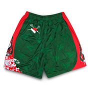 Lacrosse Beckett&trade; Shorts - Santa Laxer Christmas