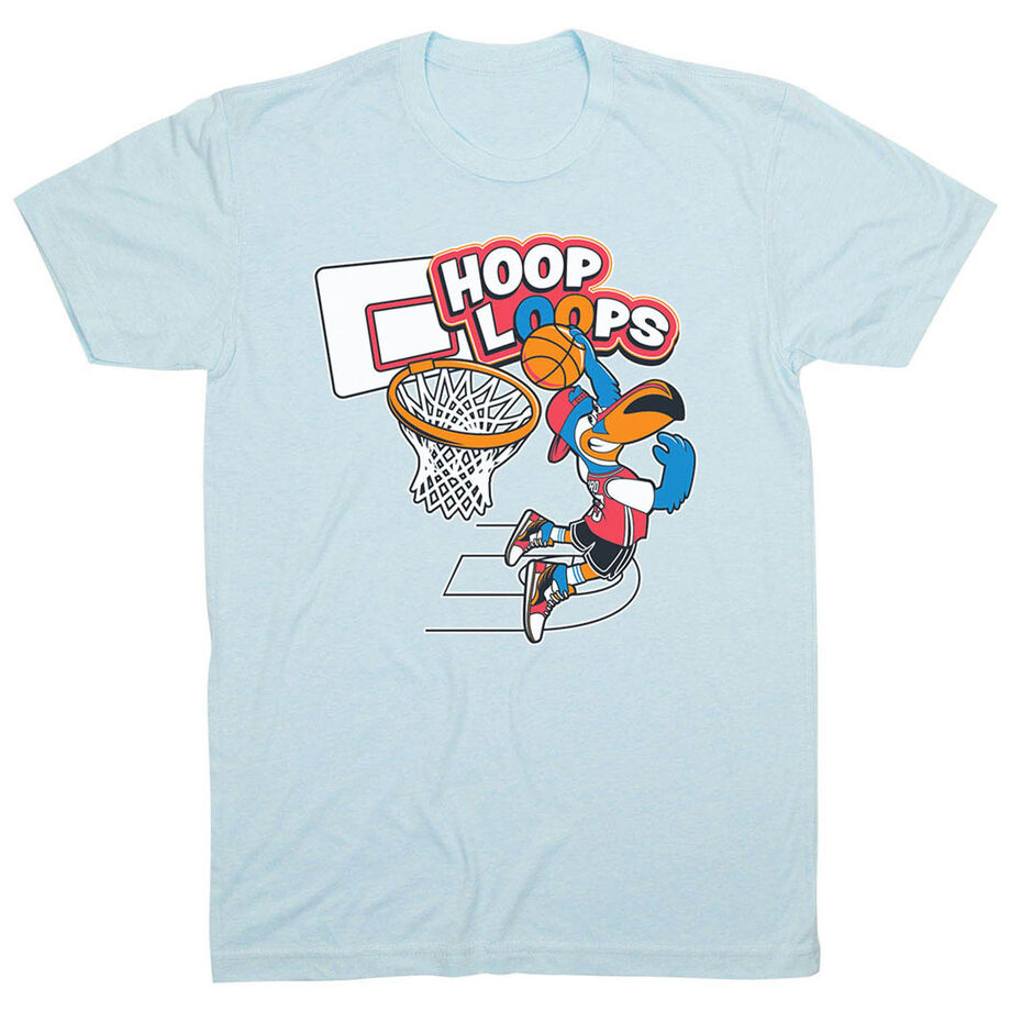 Basketball Short Sleeve T-Shirt - Hoop Loops