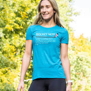 Hockey Women's Everyday Tee - Hockey Mom Definition