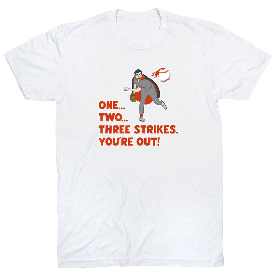 Baseball Short Sleeve T-Shirt - The Pitch Count