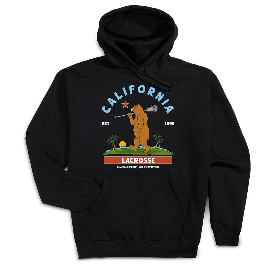 Guys Lacrosse Hooded Sweatshirt - California Lacrosse
