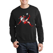 Soccer Crewneck Sweatshirt - Soccer Santa