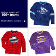 Custom Team Long Sleeve Velocitee T-Shirt