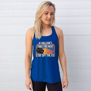 Hockey Flowy Racerback Tank Top - If You Can't Take the Heat