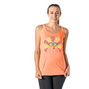 Girls Lacrosse Women's Everyday Tank Top - Goofy Turkey Player