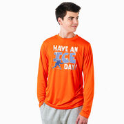 Hockey Long Sleeve Performance Tee - Have An Ice Day