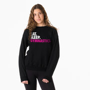 Gymnastics Crewneck Sweatshirt - Eat Sleep Gymnastics