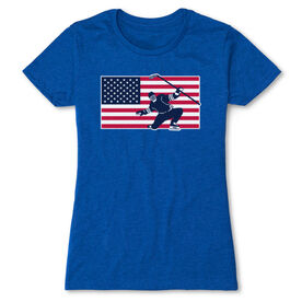 Hockey Women's Everyday Tee - Patriotic Hockey