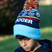 Soccer Knit Hat - Play Soccer