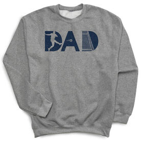 Soccer Crewneck Sweatshirt - Soccer Dad Silhouette