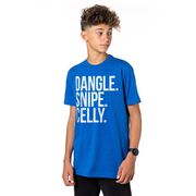 Hockey Short Sleeve T-Shirt - Dangle Snipe Celly Words