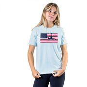 Soccer Short Sleeve T-Shirt - Patriotic Soccer