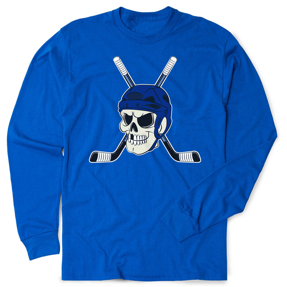 Hockey Tshirt Long Sleeve - Chill to the Bone