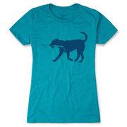 Hockey Women's Everyday Tee - Rocky The Hockey Dog