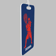 Girls Lacrosse Bag/Luggage Tag - Personalized Goalie