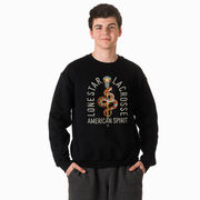 Guys Lacrosse Crewneck Sweatshirt - Lone Star Lacrosse