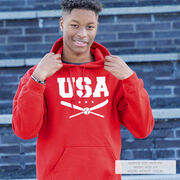 Baseball Hooded Sweatshirt - USA