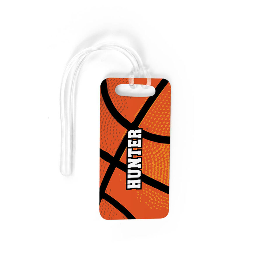 Basketball Bag/Luggage Tag - Personalized Texture