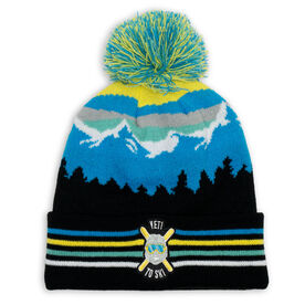 Skiing Knit Hat - Yeti to Ski