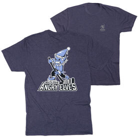 Hockey Short Sleeve T-Shirt - South Pole Angry Elves (Back Design)