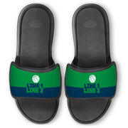 Basketball Repwell&reg; Slide Sandals - Team Name Colorblock