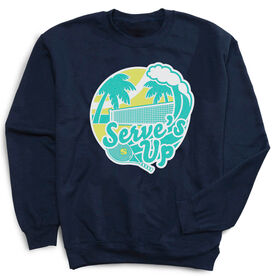 Tennis Crewneck Sweatshirt - Serve's Up